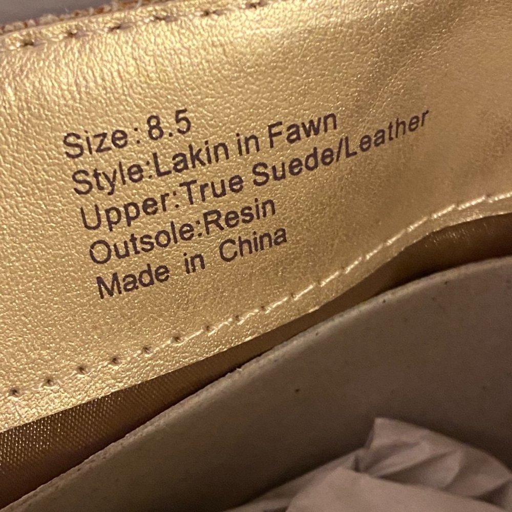Joyfolie Lakin Brown/Fawn Heeled Boots 8.5 - Picture 7 of 8